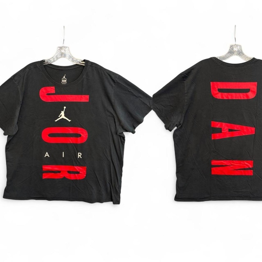 3XL Nike Air Jordan Mens Vertical Air Wordmark T-Shirt Big & Tall